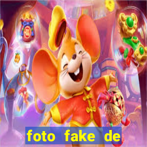 foto fake de mulher no espelho